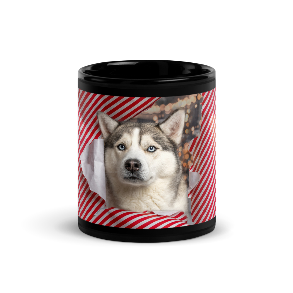 Blue the Husky - Paper Burst