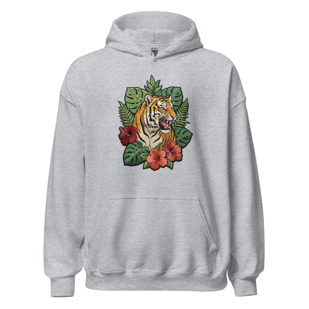 Tigress & Tropic Embroidery image Tee