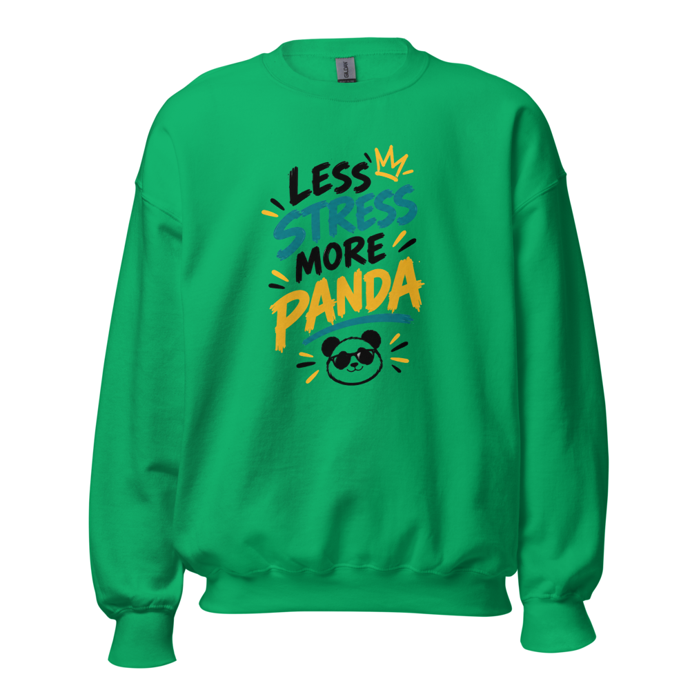 Zivara Less Stress More Panda Unisex T-Shirt