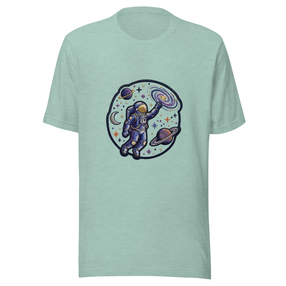 Stellar Orbit Embroidery image Tee