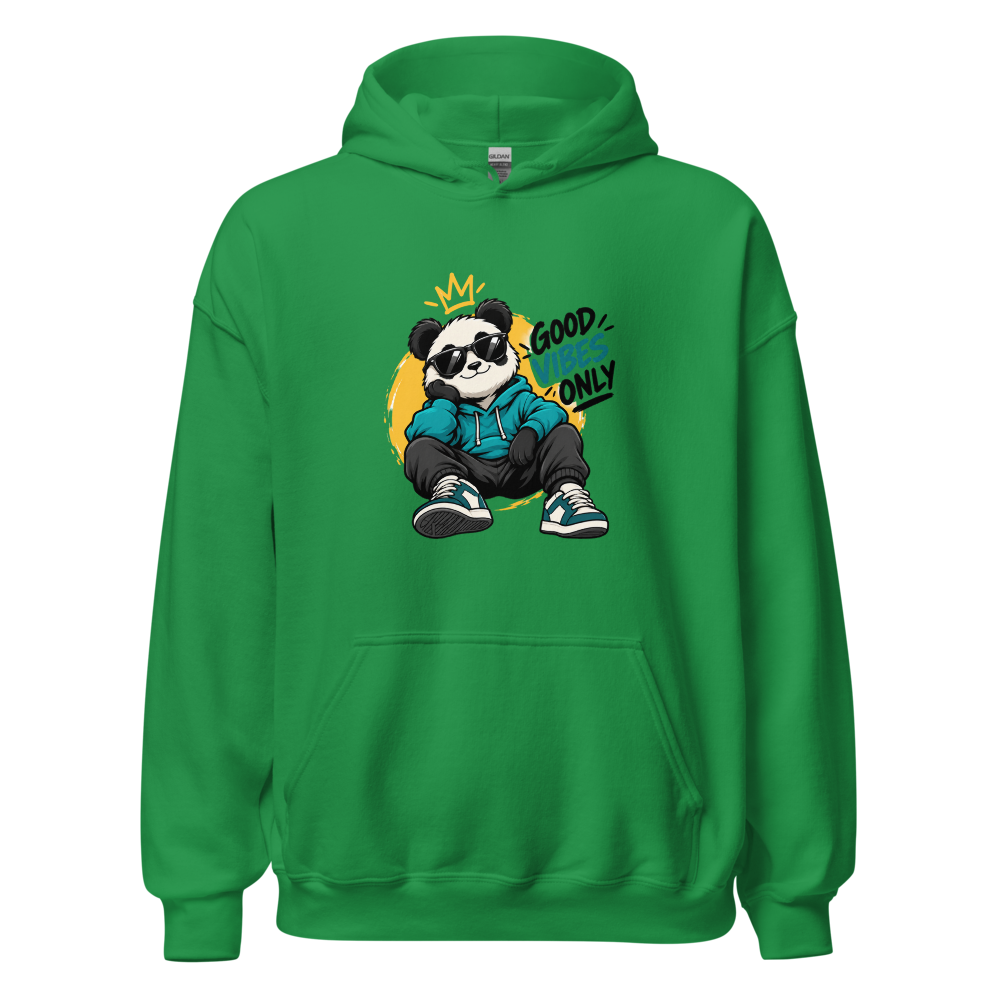 Zivara Good Vibes Only Panda Unisex T-Shirt