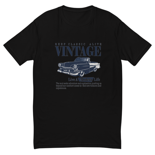Keep Classic Alive Vintage Car T-Shirt | Retro Cla