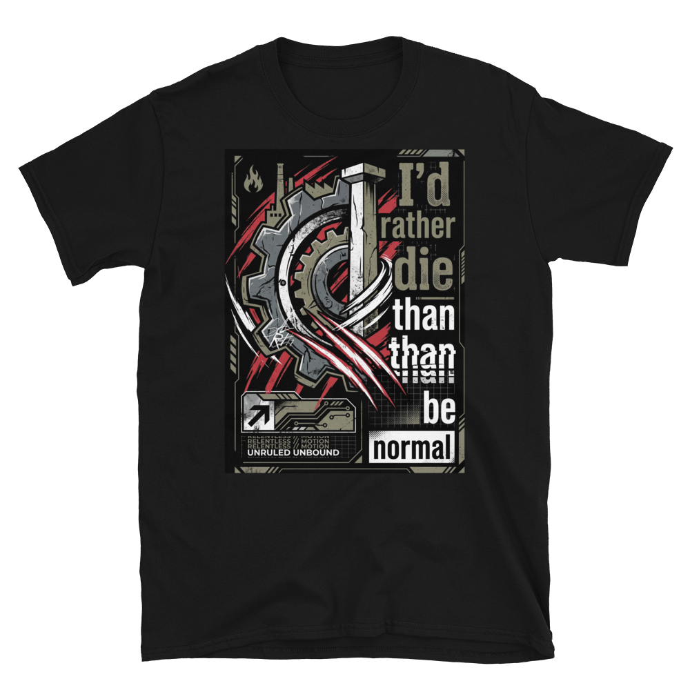 ROTH // Industrial Gear Unruled Graphic T-Shirt
