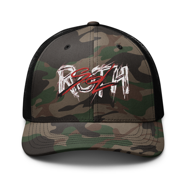 ROTH // SOL Camo Tactical Mesh Trucker Cap