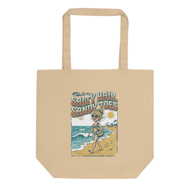 Salty Hair, Sandy Toes TOTE-BAG