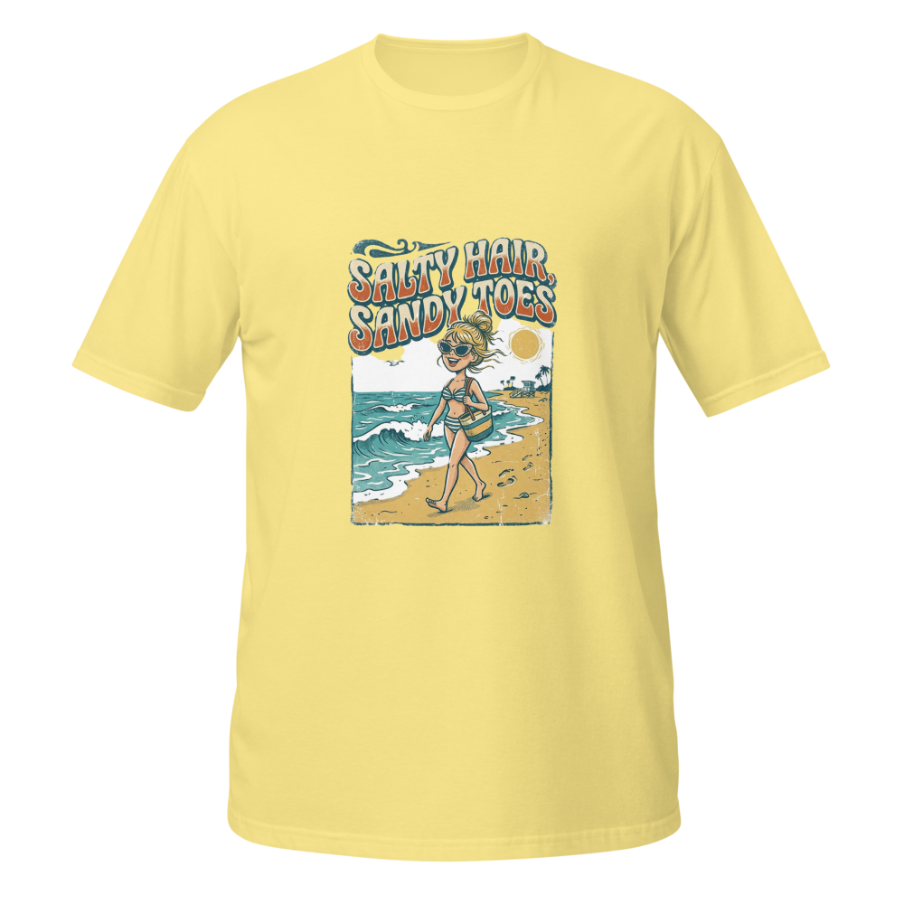 Salty Hair, Sandy Toes T-SHIRT