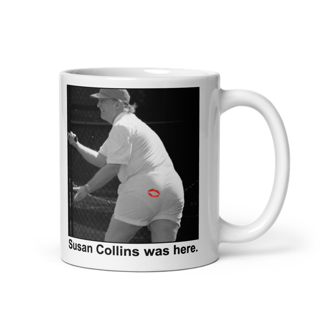 Butt-Kiss Collins Mug