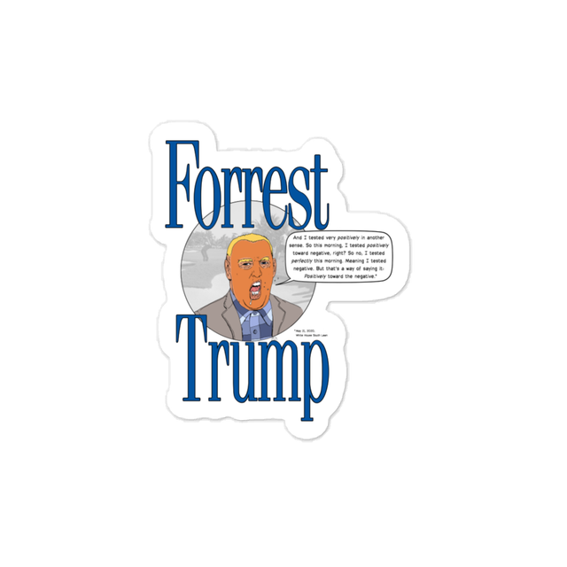"Positively toward the Negative" Sticker