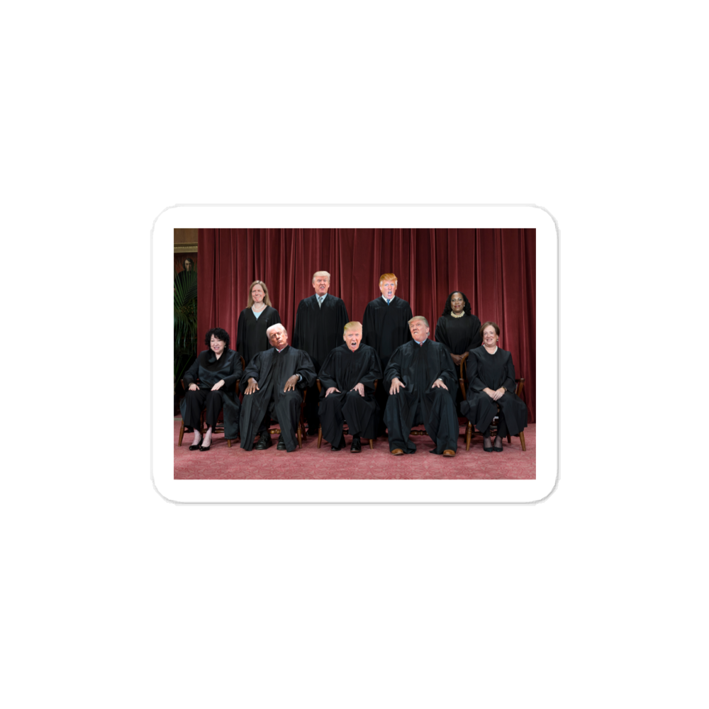 Trump Supreme Court Sticker