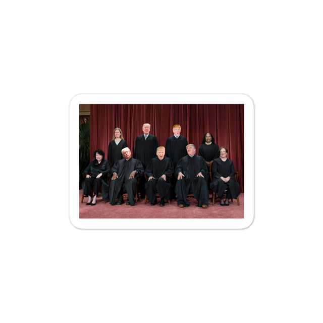 Trump Supreme Court Sticker
