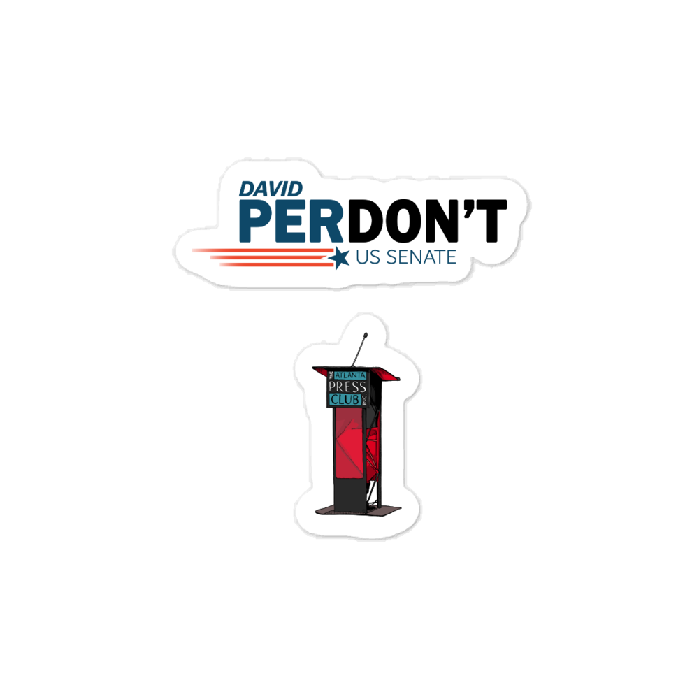 David PerDon't No-Show Sticker