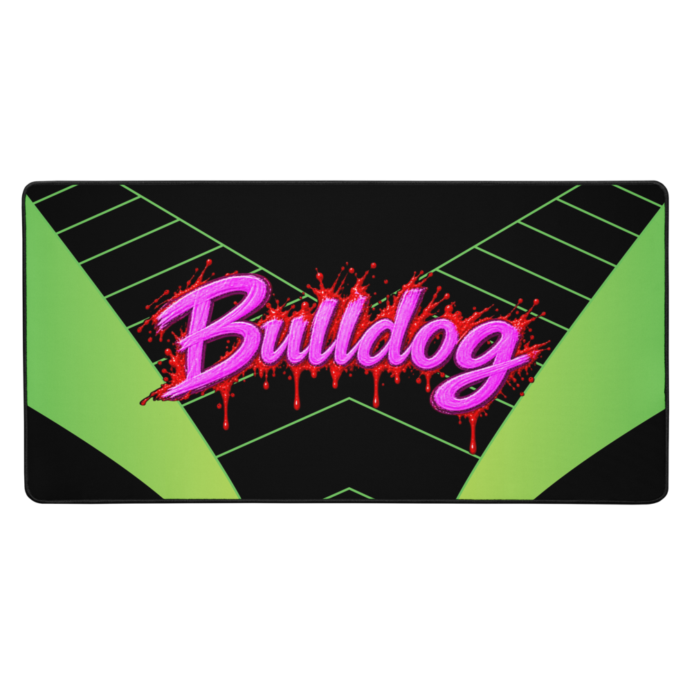 Mata biurkowa z ładną grafiką-BULLDOG💜