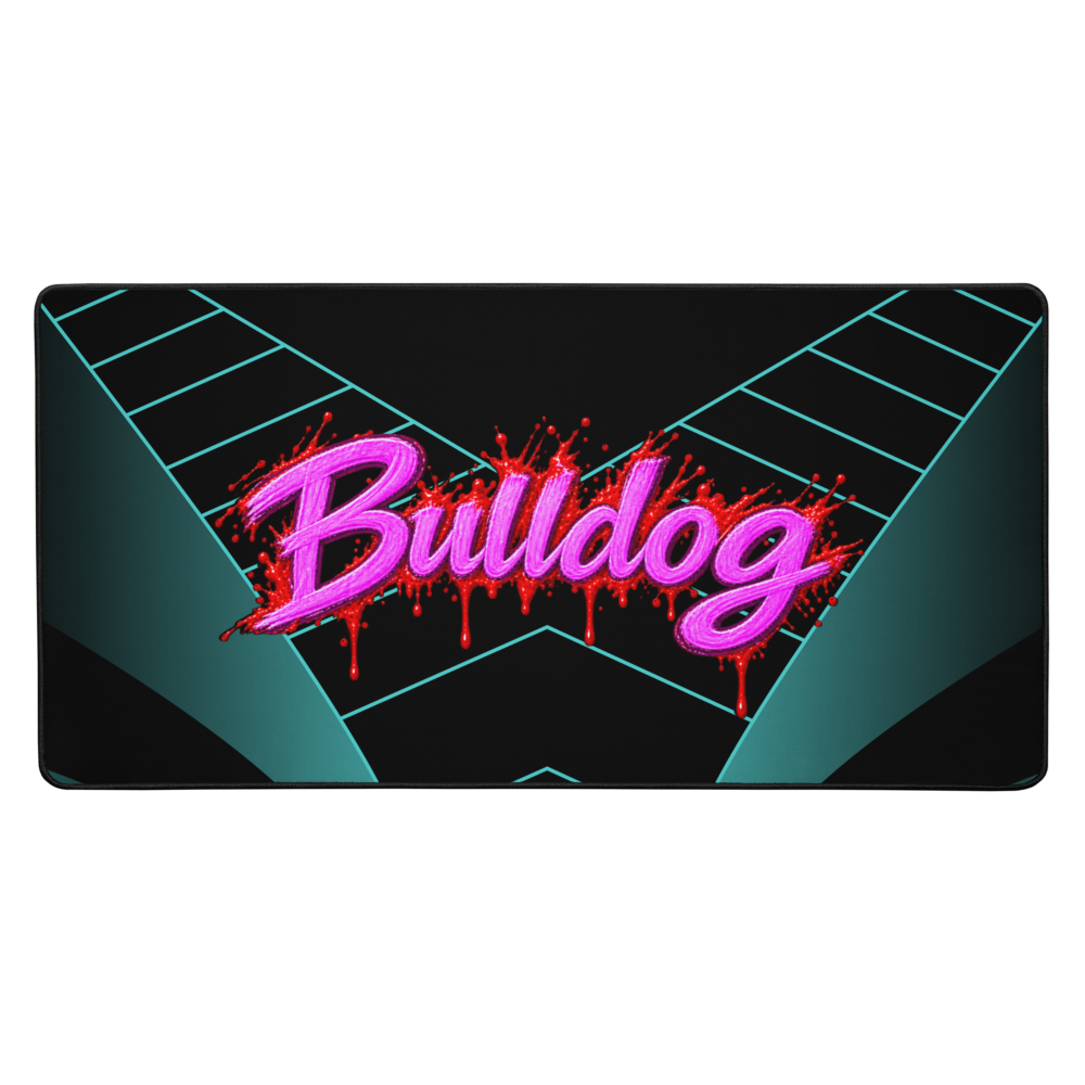 Mata biurkowa z ładną grafiką-BULLDOG💜