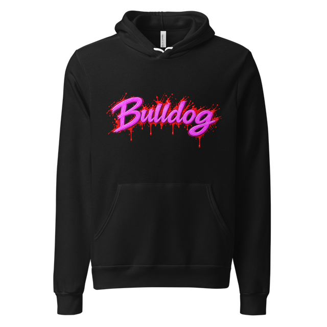 Unisex Bluza z Kapturem-BULLDOG