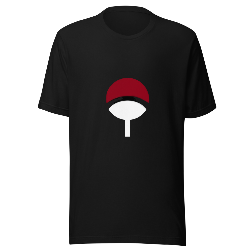 Uchiha logo printed t shirt for men