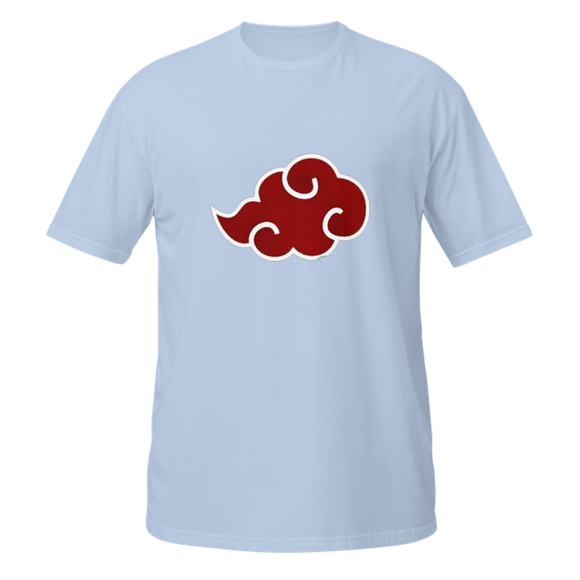 Unisex basic soft style T-shirt with akatsuki logo