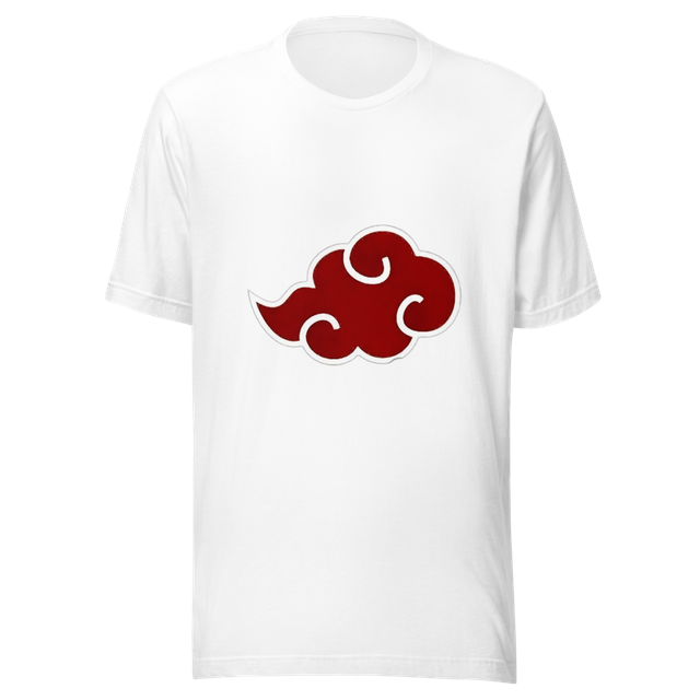 T shirt with akatsuki logo for mens