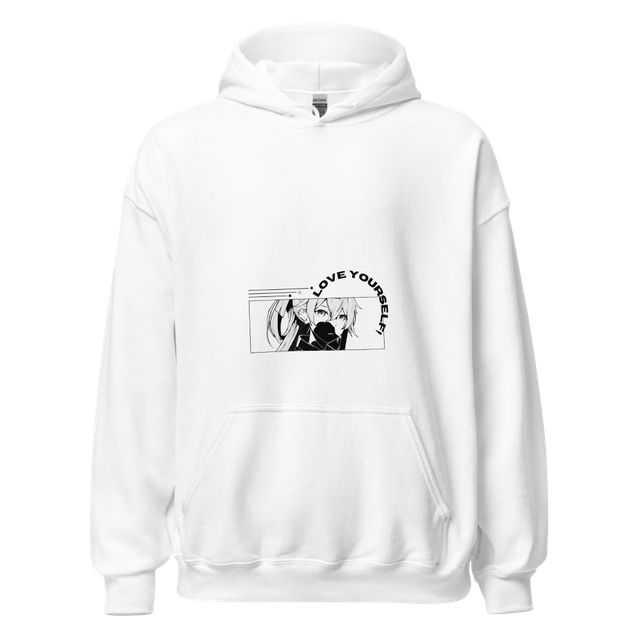 Hoodie with black eyes