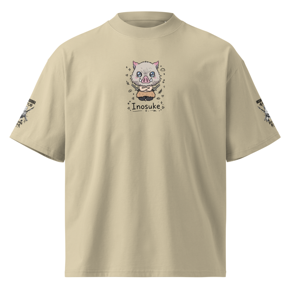 Boar-head anime t- shirt 