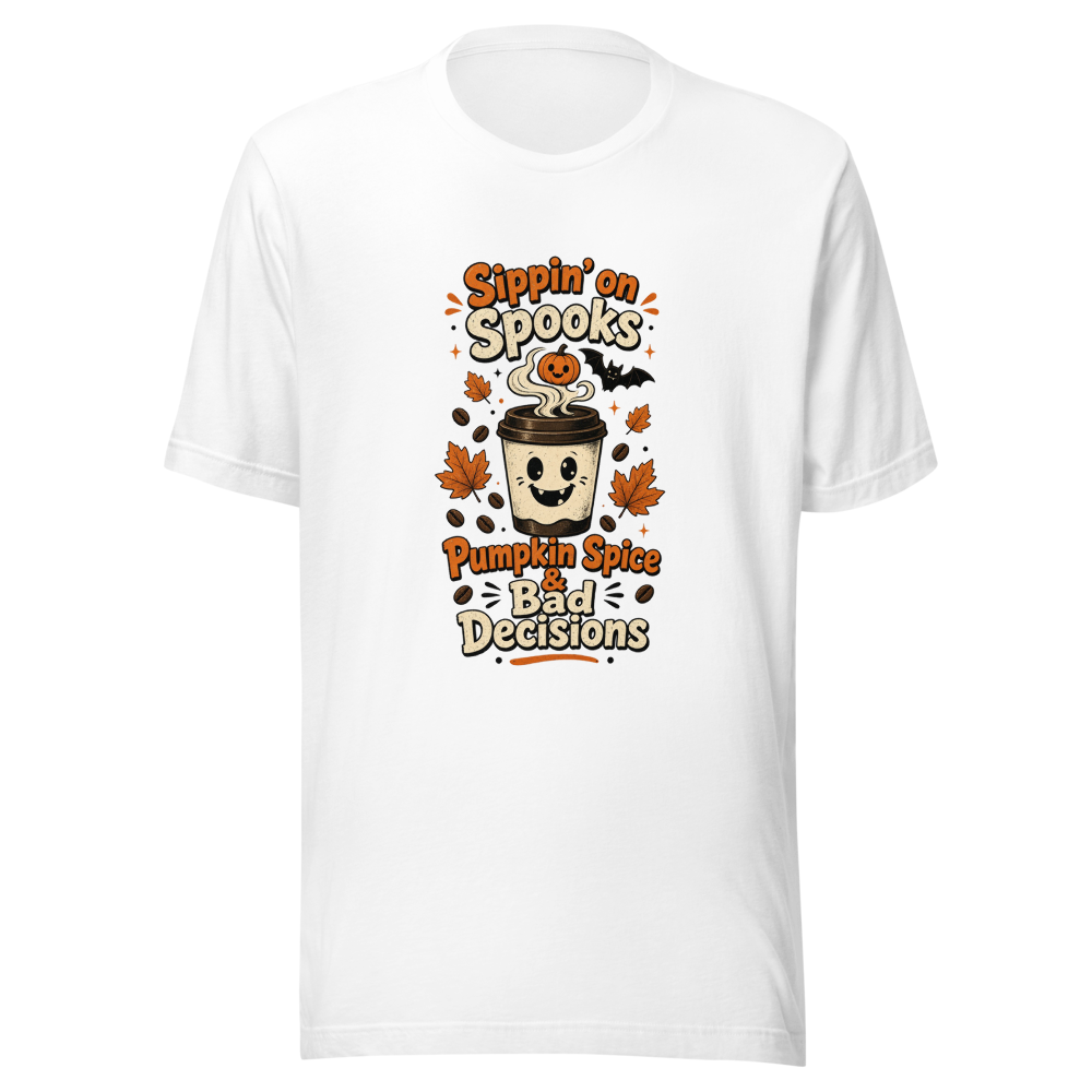 Funny Halloween Spooky Coffee Shirt