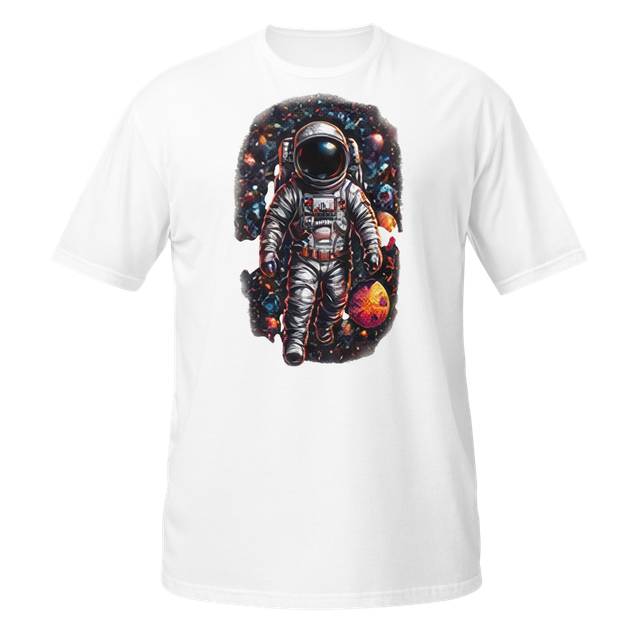 π Astronaut Galaxy Space Planets T-Shirt