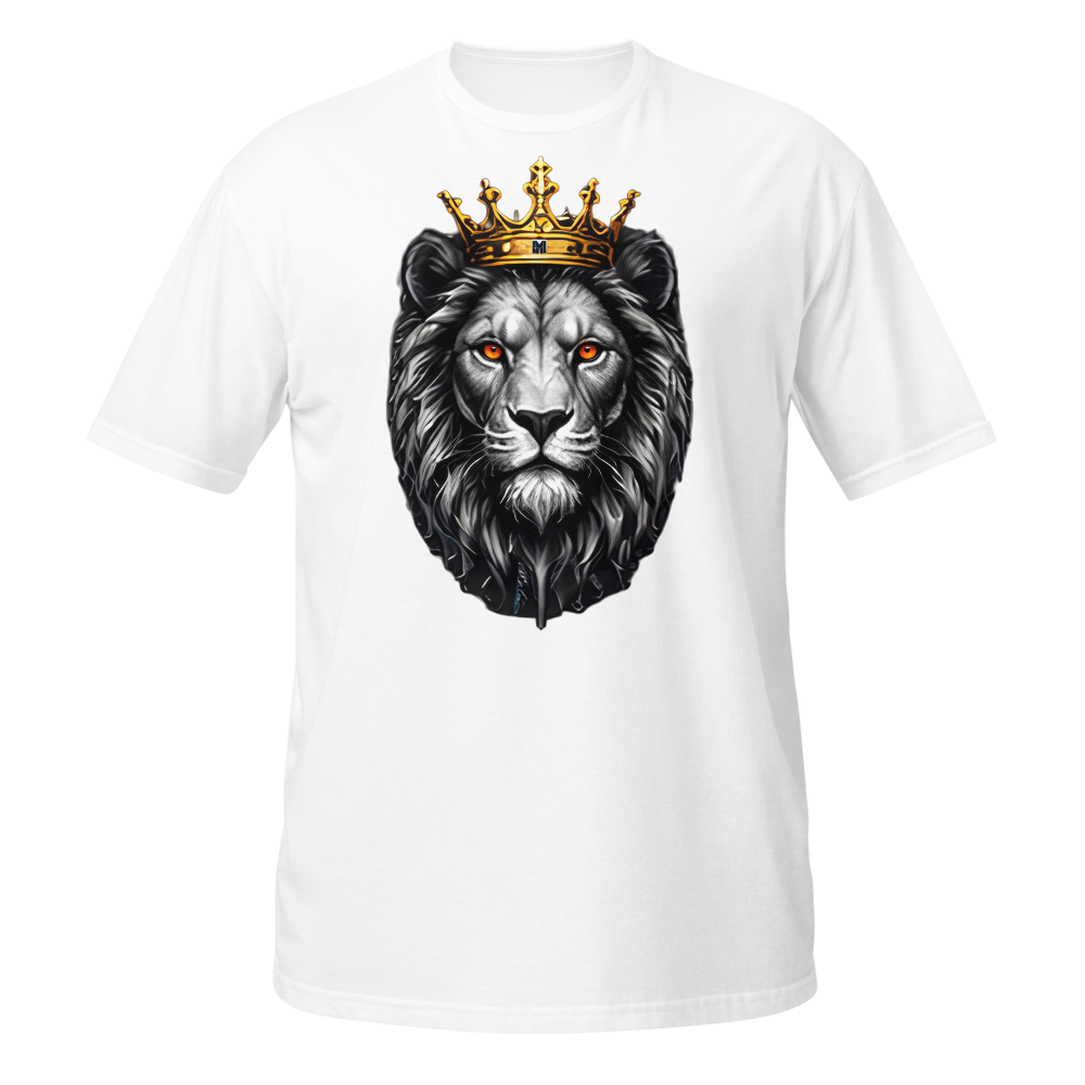 👑Crown King Lion Red Eyes Alpha Beast ModeT-Shirt