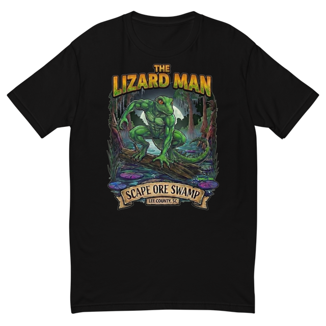 Lizard Man Lee County, SC T shirt, tanks