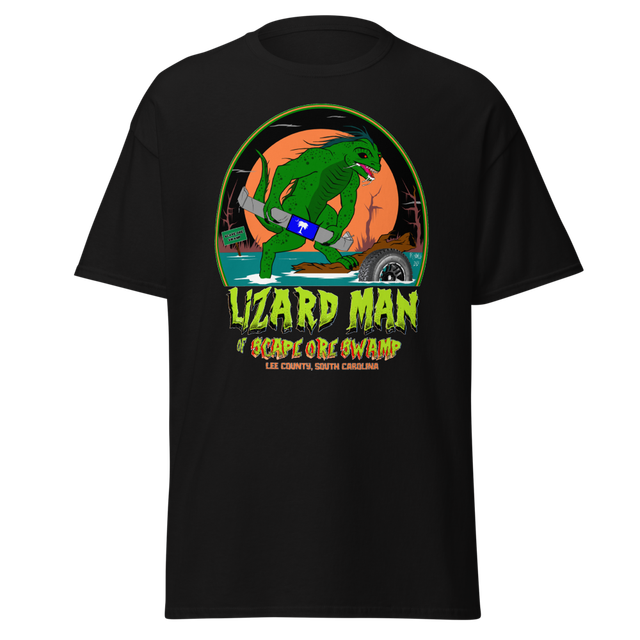 Lizard Man with car bumper 2021