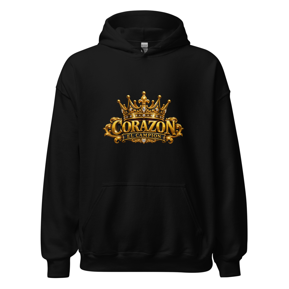 Corazon El Campion Black Hoodie
