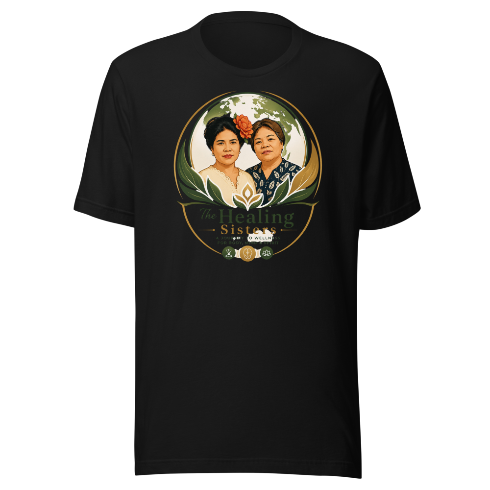 Healing Sisters Black T-Shirt