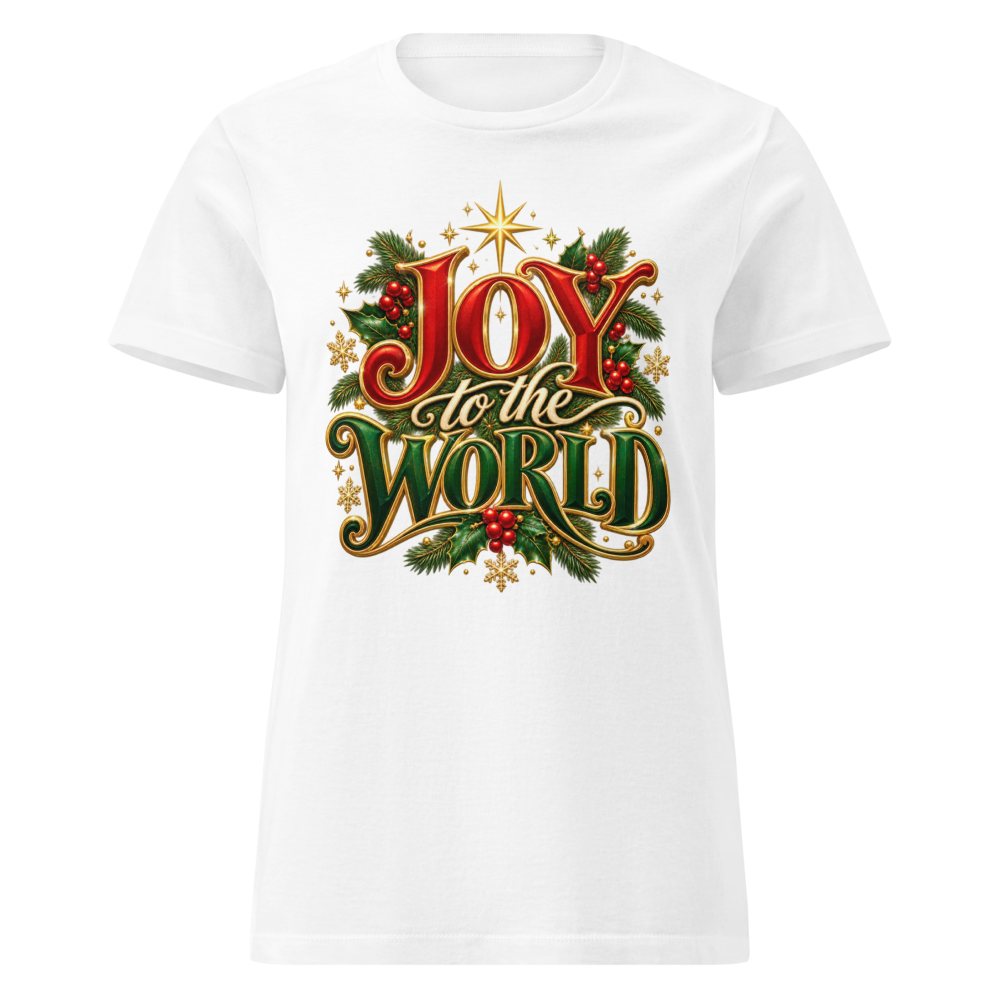 Joy To The World | Christmas Crewneck Shirt