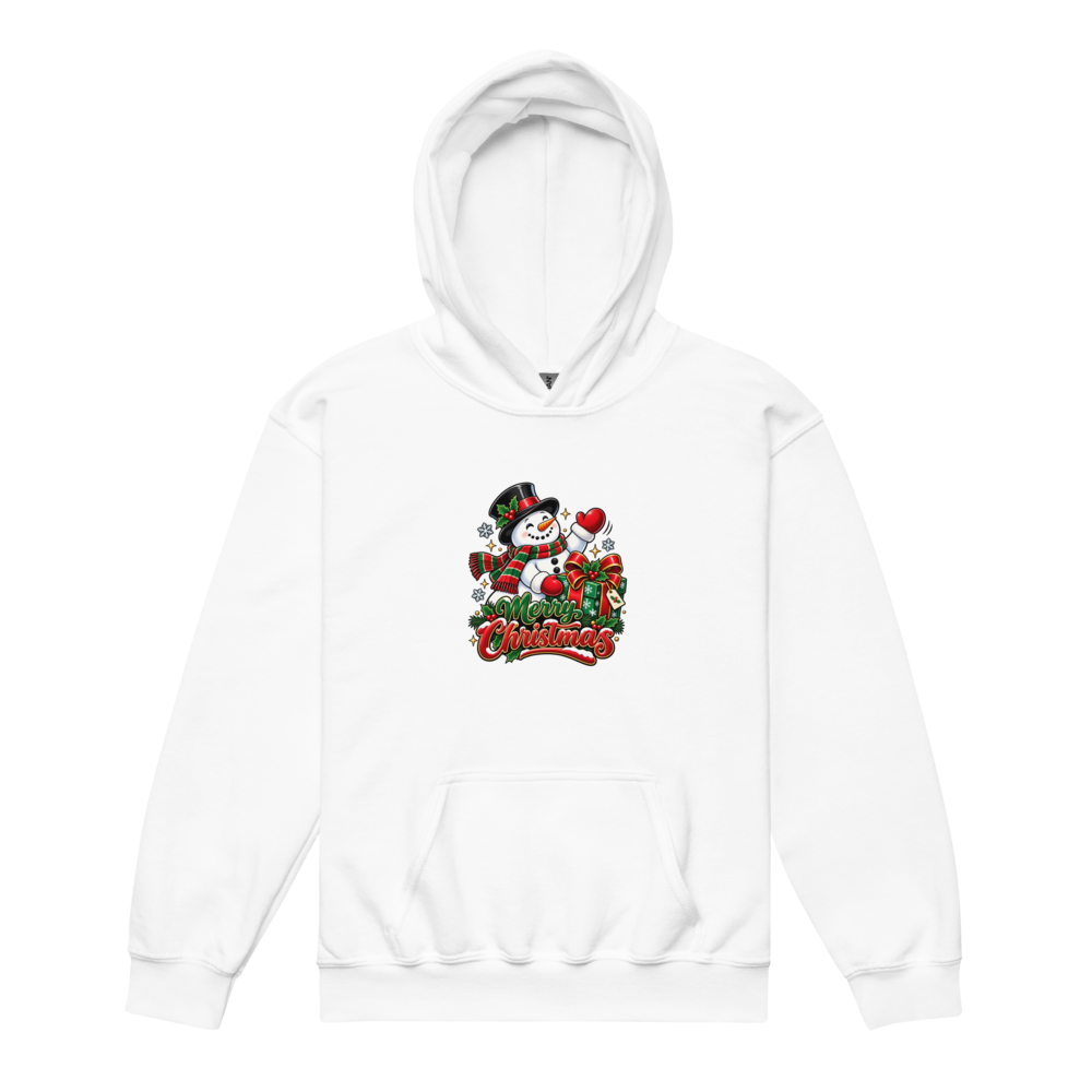  Merry Christmas Snowman Hoodie