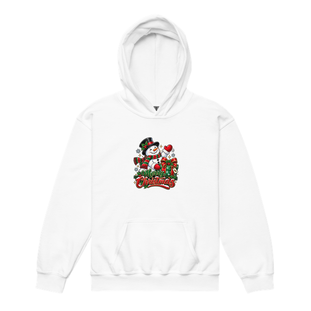 Merry Christmas Snowman Hoodie