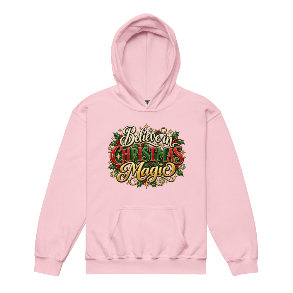 Believe in Christmas Magic | Christmas Kids Hoodie