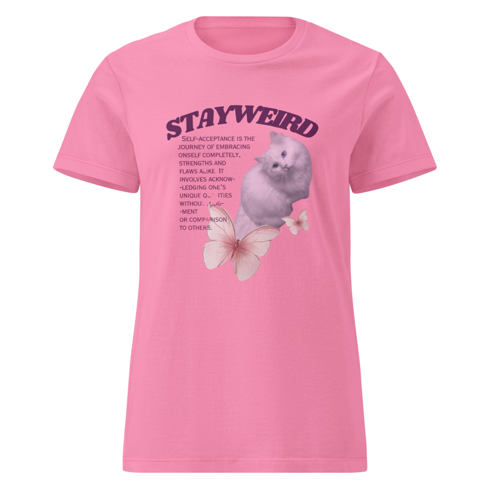 Stay weird graphic tee