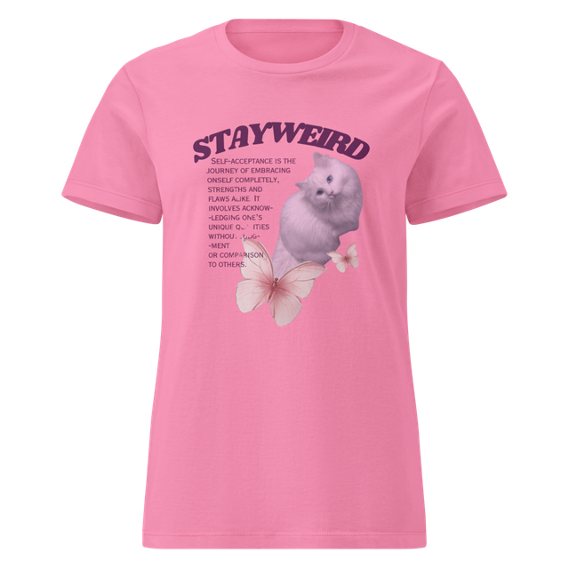 Stay weird graphic tee