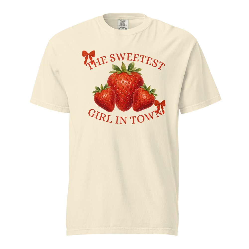 The sweetest girl in town t-shirt