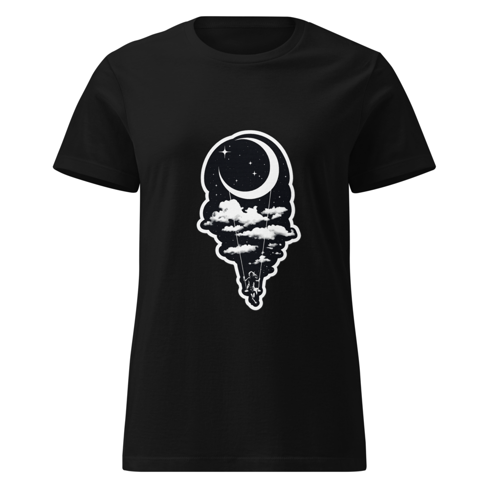Moon & Cloud Cosmic Dream Women's T-Shirt