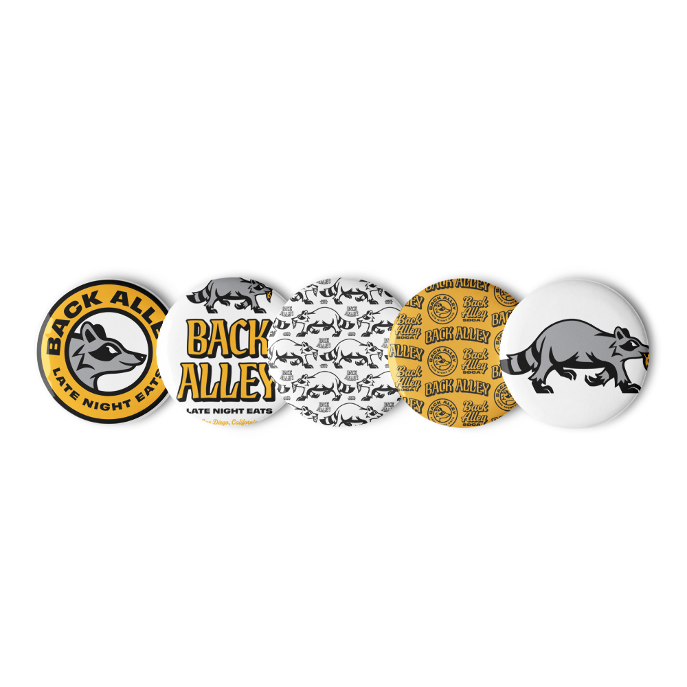 Set of Pin Buttons