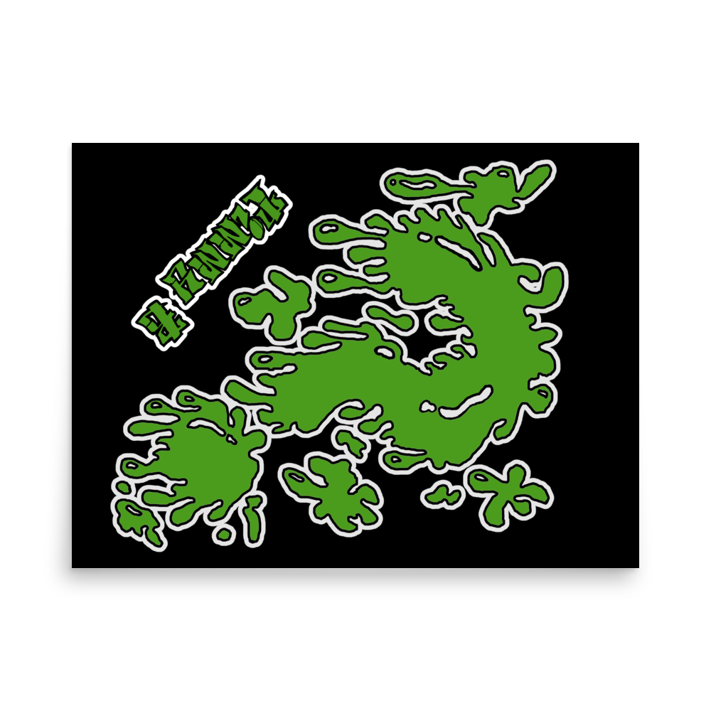 Timmy B Question Mark Logo Poster
