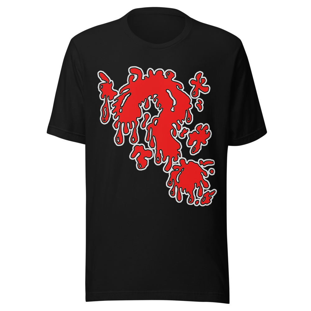 Timmy B Blood Logo T-Shirt Black