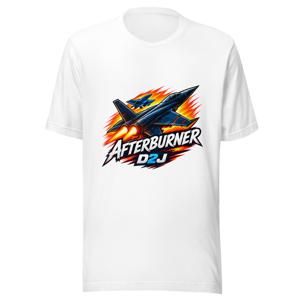 Afterburner Jet Aviation T-Shirt | Drones2Jets