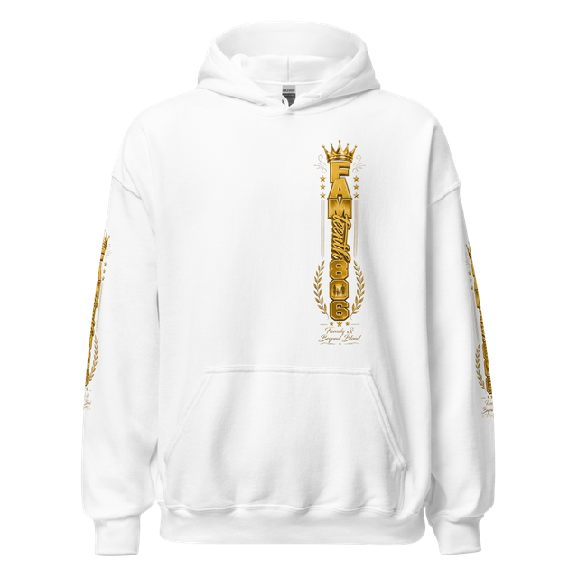 FAMteenth 806 Gold Chrome Heavy Blend Hoodie