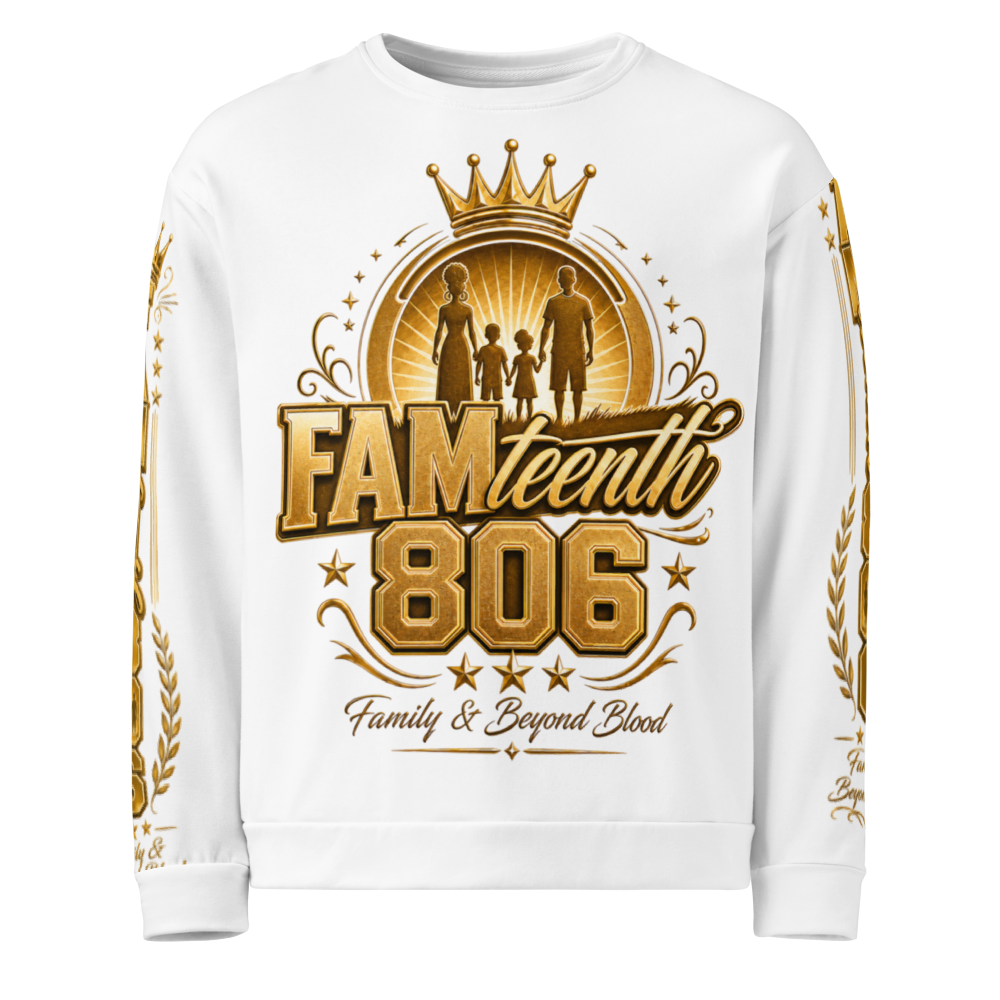 FAMteenth 806 Gold Chrome Sweatshirt