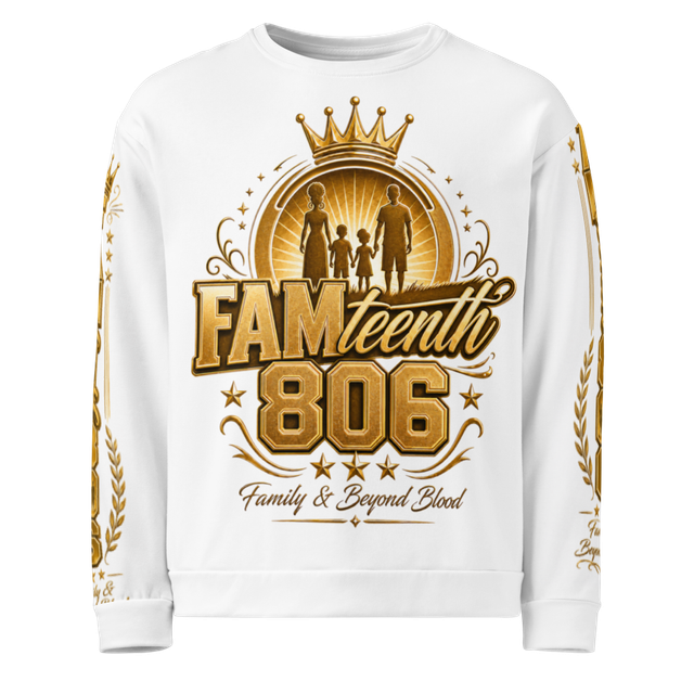 FAMteenth 806 Gold Chrome Sweatshirt