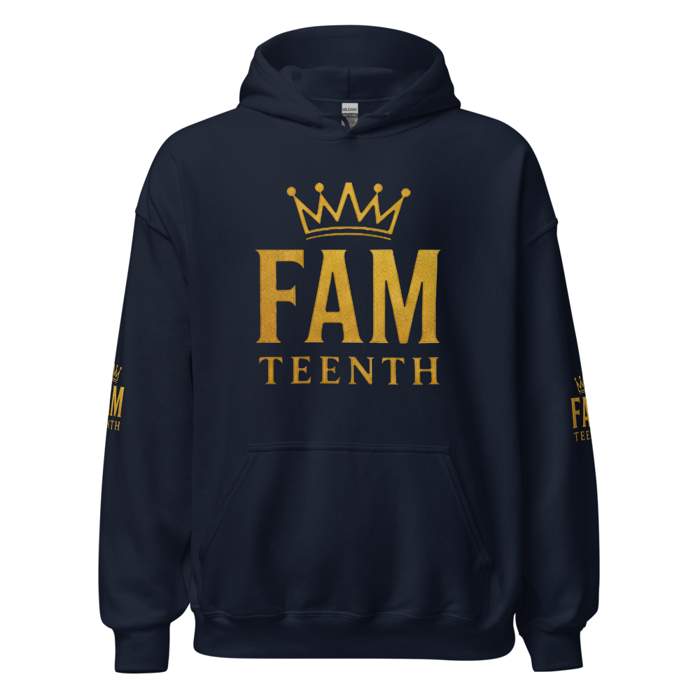 FAMteenth Navy Crown Hoodie