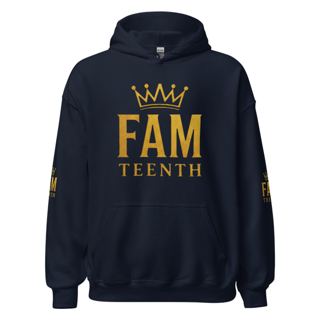 FAMteenth Navy Crown Hoodie