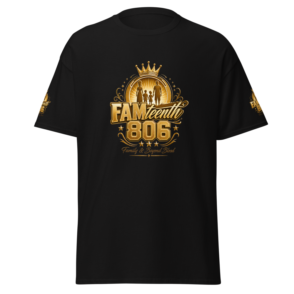 FAMteenth 806 Gold Chrome Tee