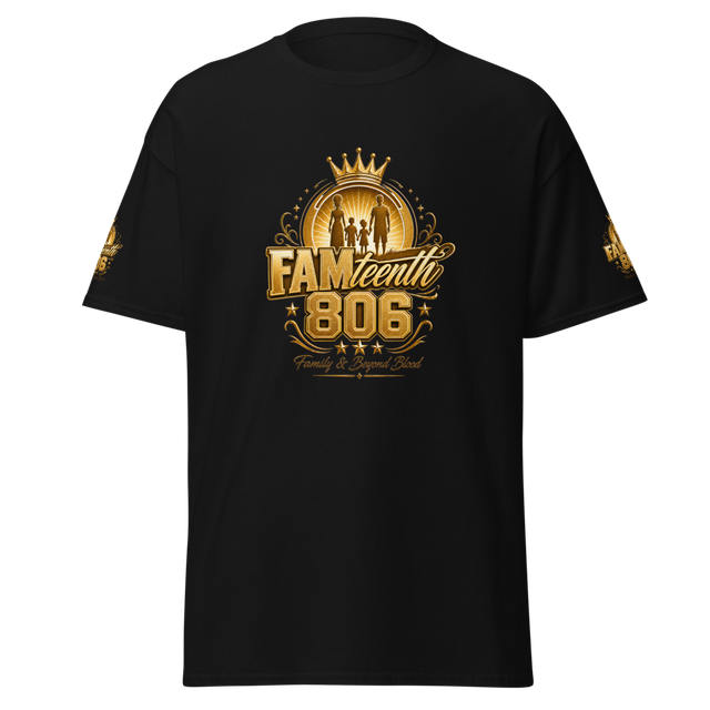 FAMteenth 806 Gold Chrome Tee