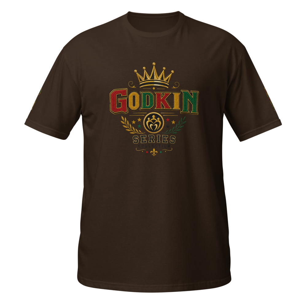 GODKIN/FAMteenth Motherland Series Brown Tee